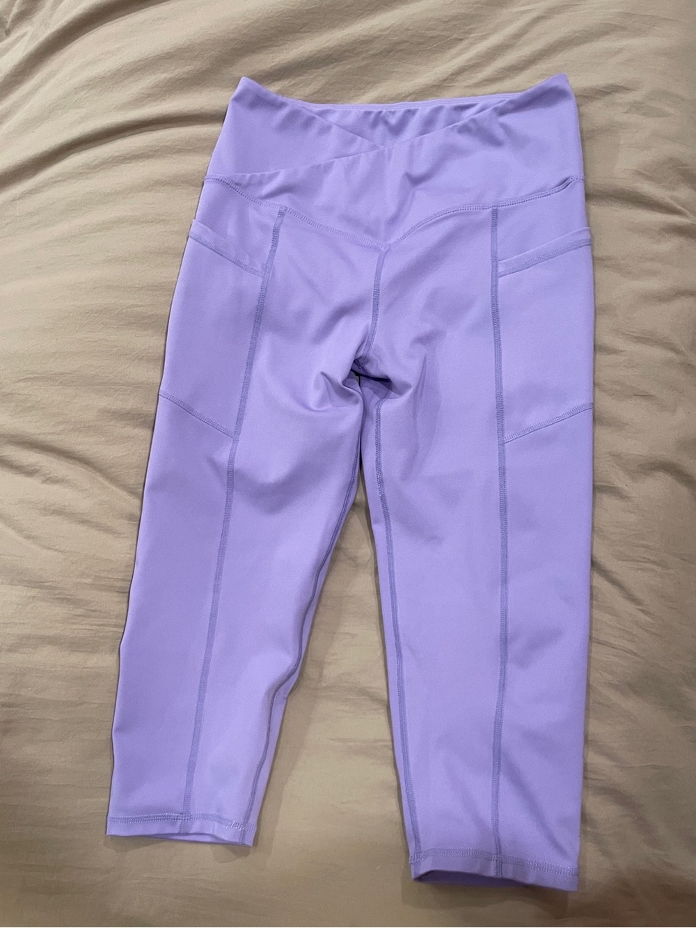 Lavender Active Capri Leggings